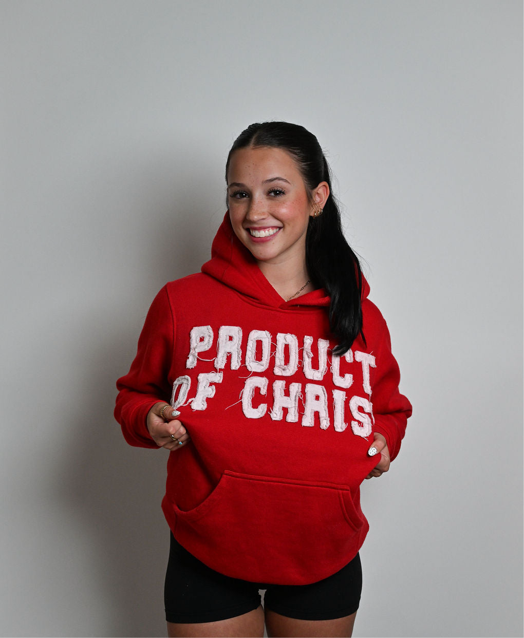 Red Christ Hoodie