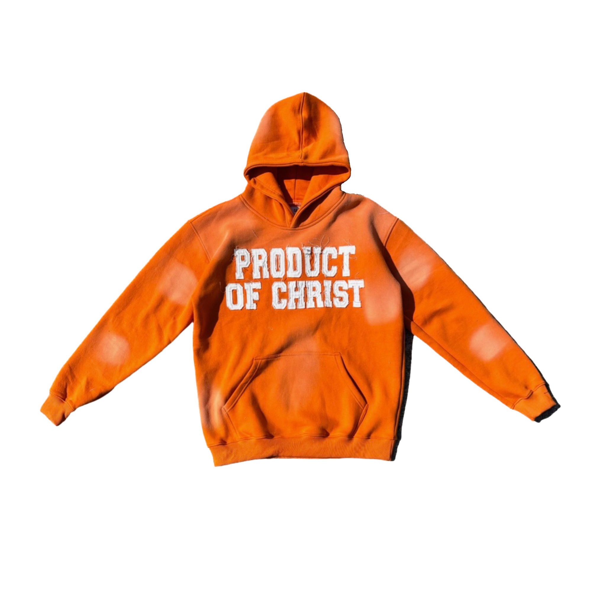 Orange Christ Hoodie